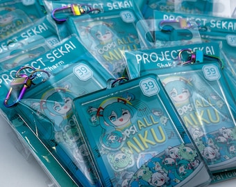 Hatsune Miku Shaker Charm: Project Sekai Cereal Box