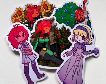 Fire Emblem 3 Houses Hapi and Constance Stickers