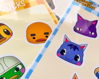 Animal Crossing Villager Sticker Sheets (A5)