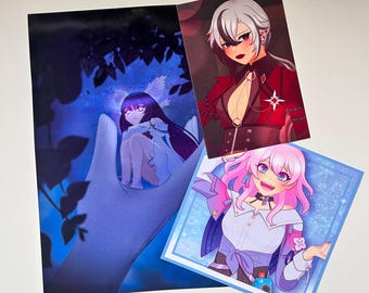 Genshin Impact & Honkai Star Rail Prints