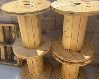 Wooden Spool Table