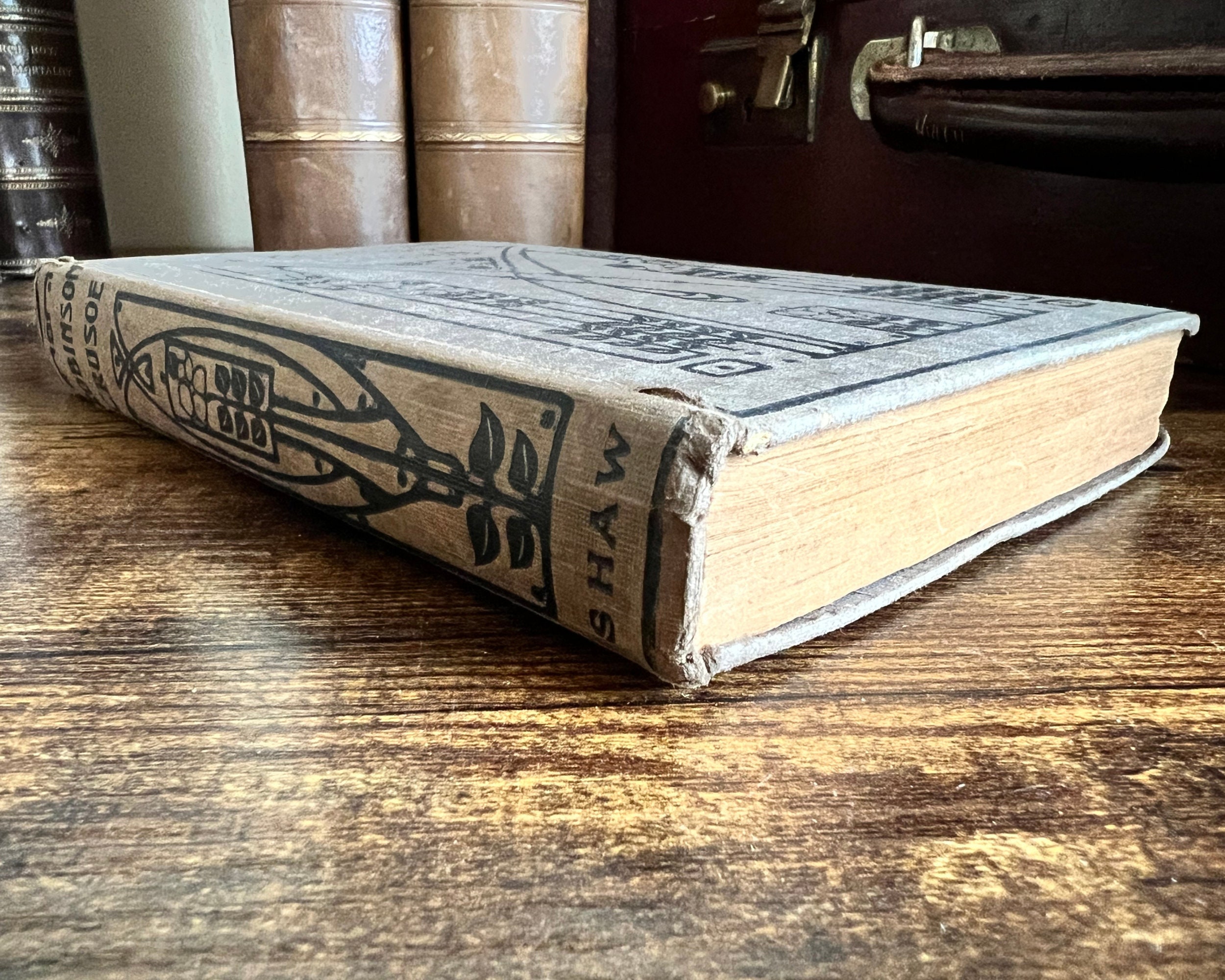 Vintage Robinson Crusoe Novel by Daniel Defoe, 1926 Edition - Etsy