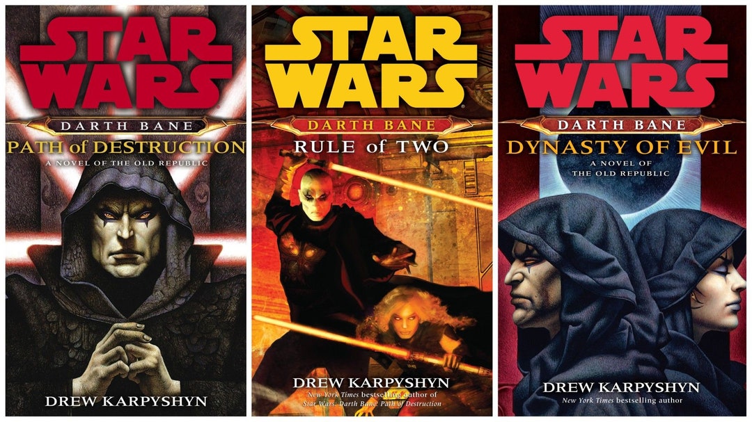 Star Wars: Darth Bane Trilogy Written by Drew Karpyshyn-audiobook/mp3