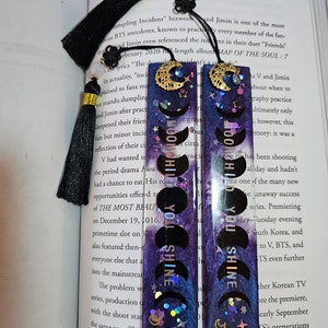 BTS RM Moonchild Inspired Bookmark