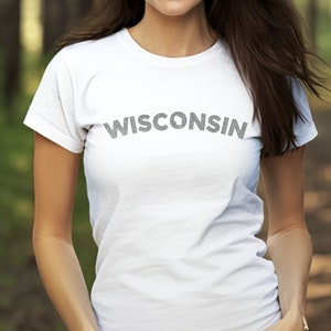 Wisconsin T-Shirt | Distressed Midwestener Funny Tee | Midwest is Best | Wisconsin Pride Shirt | Adult Unisex Clothing | Travel Wisconsinite