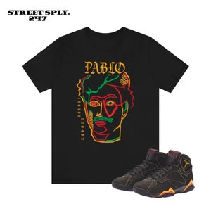 Pablo Unisex Shirt Match Jordan 7 Citrus