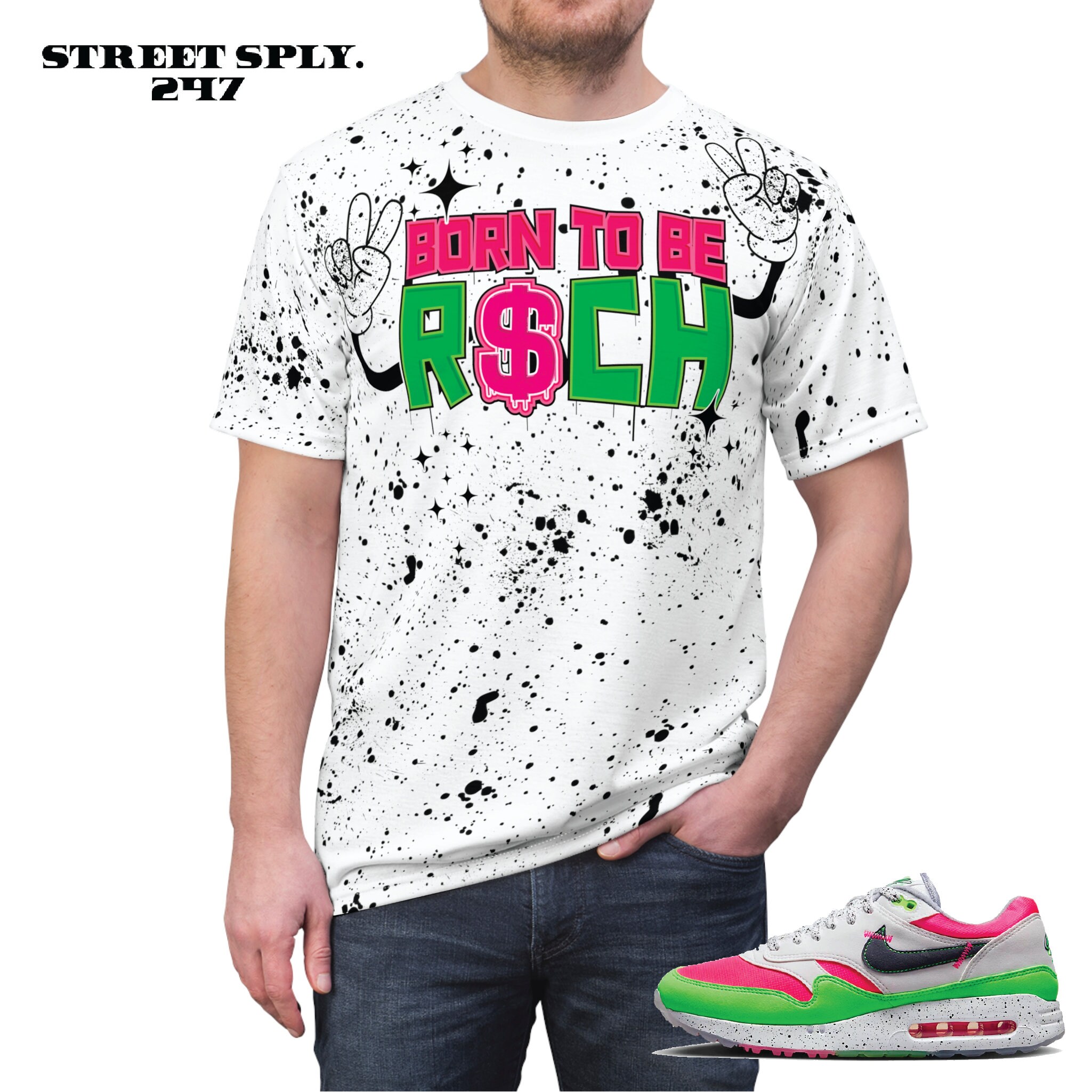 Nike air max 1 watermelon shirt hot sale