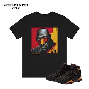 Jordan 7 Citrus Match T-Shirt Goat unisex adult tee