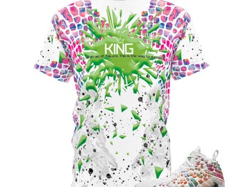Nike LeBron 17 Command Forces sneakers Match King Goat T Shirts tops