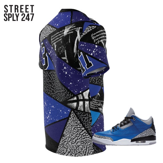 jordan 3 blue cement goat