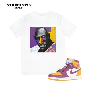 Air Jordan 1 Retro High OG GS Brotherhood Sneaker match Goat Unisex Adult Tee