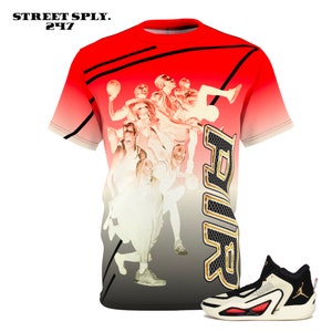 Air jordan tatum 1 barbershop Match Tee / Air Basketball Plays T-shirts