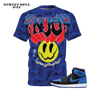 Air Jordan 1 High Royal Reimagined Match Tee Enjoy shirt