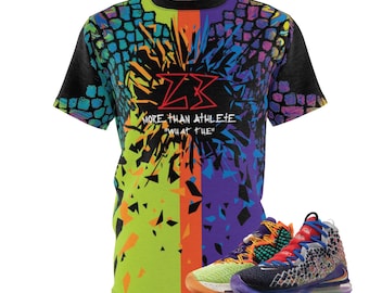 Camiseta a juego con las zapatillas LeBron 17 "What The GOAT".