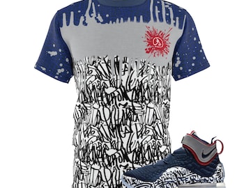 Lebron 17 Graffiti Cold Blue Lebron 17 Graffiti Remix