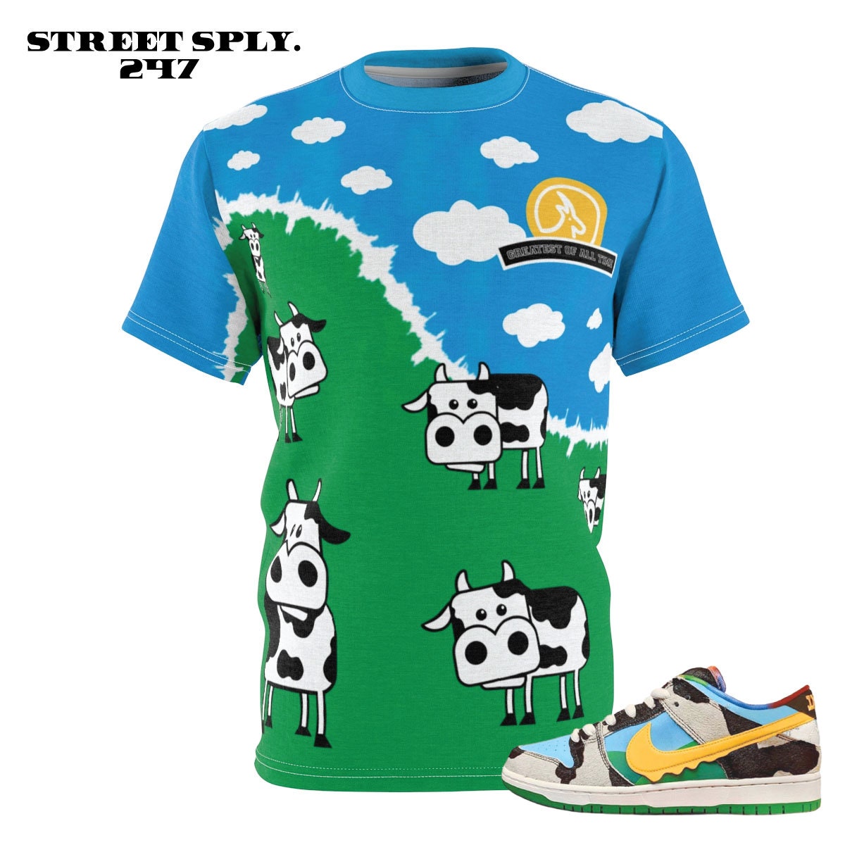 nike sb ben and jerry shirt