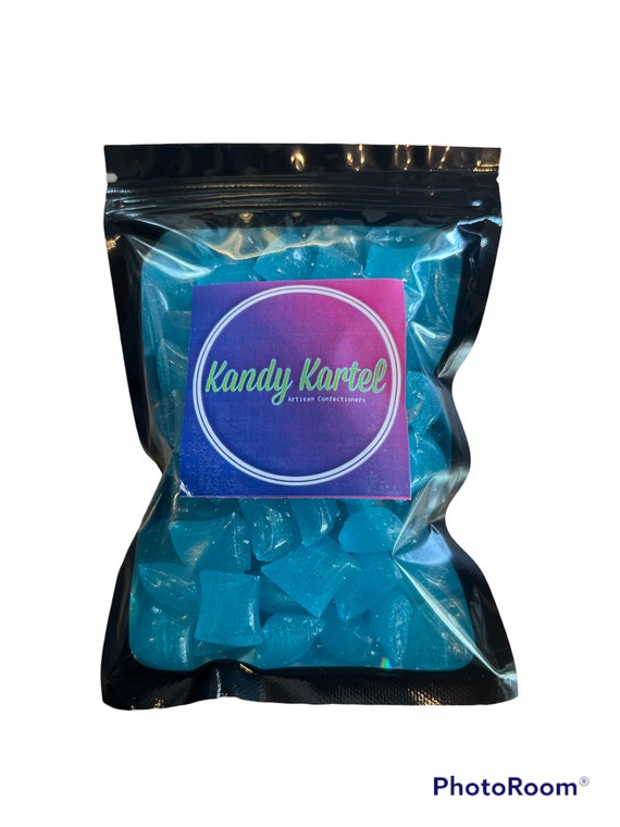 Blue Raspberry Hard Candy Pillows Etsy