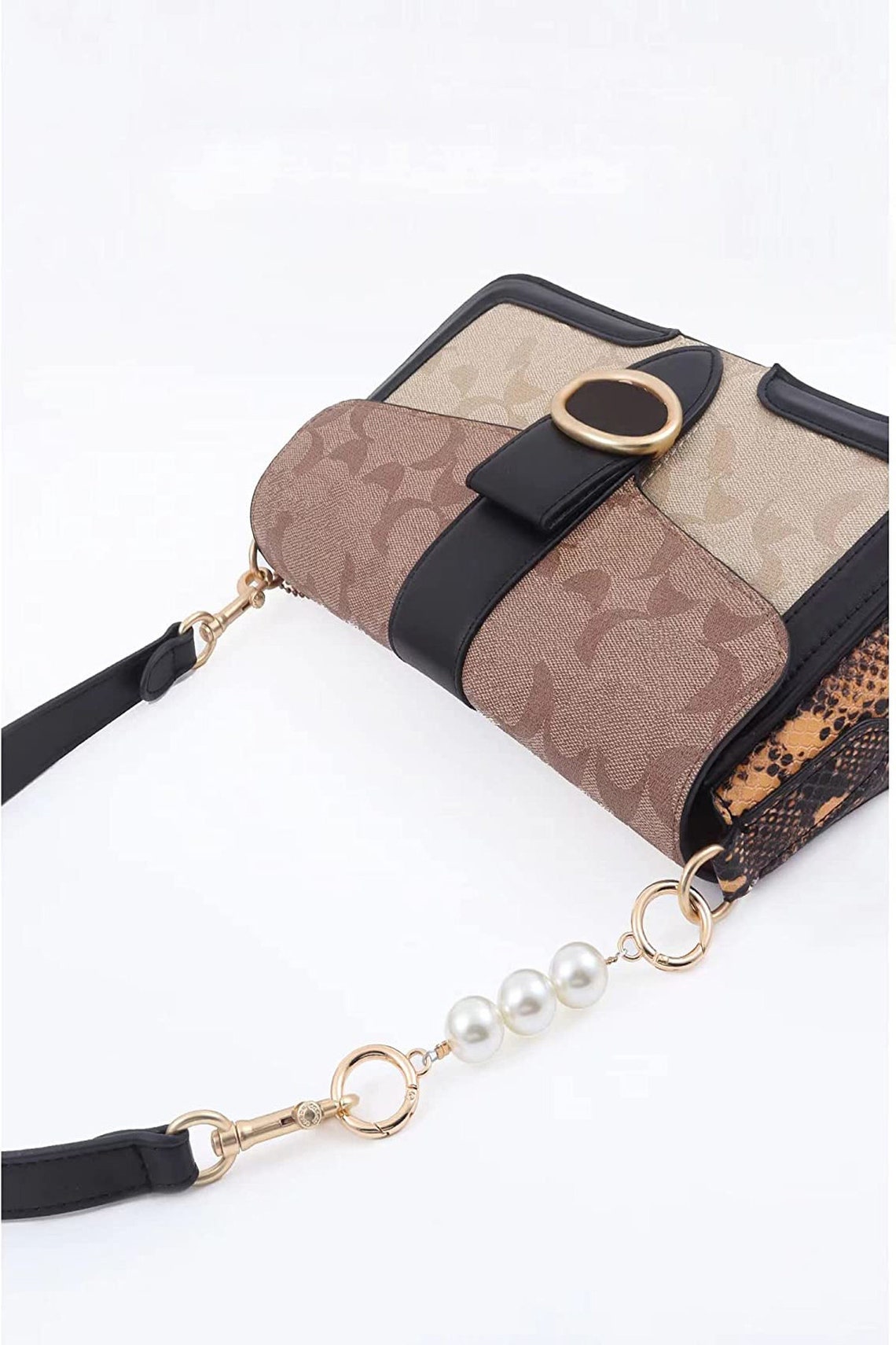 2pack Purse Chain Strap Bead Extenders for Handbag Shoulder Crossbody