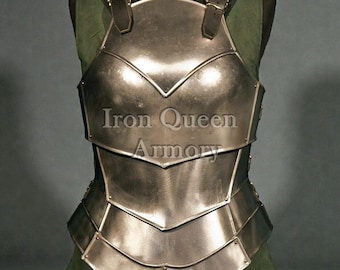 Women's Steel Costume Breastplate | Medieval Knight Cuirass, LARP Cosplay