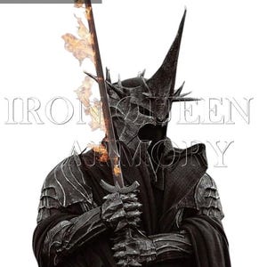 Nazgul Costume Set | Ringwraith Cosplay Armor | Black Rider Robe, Cloak & Armor | Dark Fantasy Medieval Suit | Halloween Outfit for Men