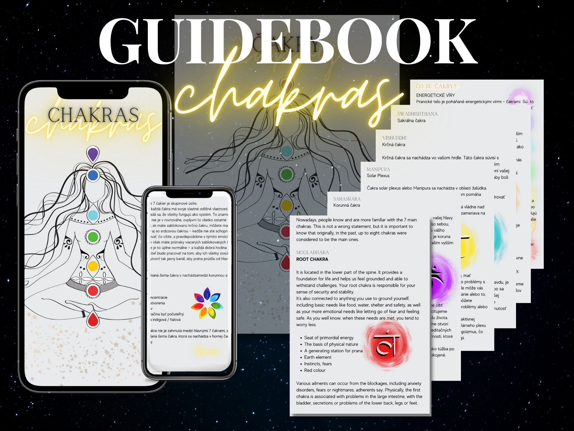 Chakras | Chakra Guidebook | Chakras Cheat Sheet | Chakras Printable ...