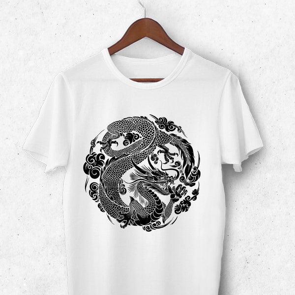 Chinese Dragon Shirt, Japanese Dragon, Mythical Creature, Fantasy Vibes, Fantasy Shirt, Year Of The Dragon