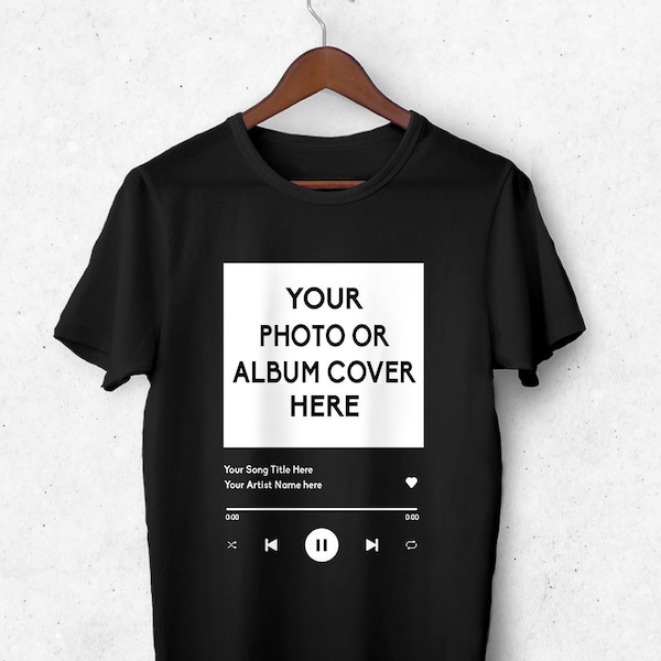 Custom Lyrics Shirt Etsy