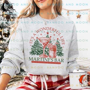 Retro Its A Wonderful Life Christmas Sweatshirt, Christmas Movie Sweatshirt TH0191