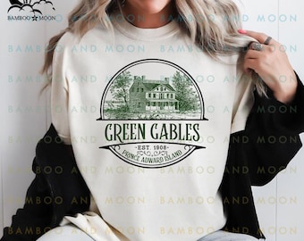 Green Gables Shirt, Bookish Shirt, Literary Book Lover Shirt, Booknerd Shirt TH0621
