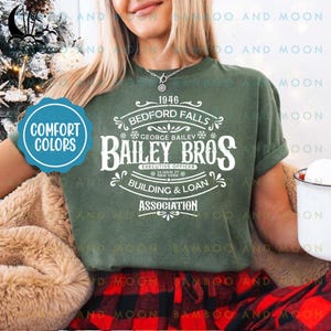 Building & Loan Holiday Shirt, It&#39;s A Wonderful Life Shirt, Christmas Movies Shirt TH0203