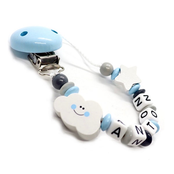 Pacifier chain named | Pacifier chain personalized | Pacifier chain with names for girls and boys