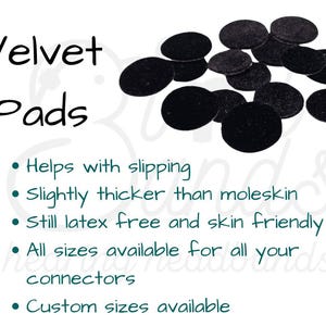 Moleskin and Velvet Pads Latex Free Adhesive Backed image 5