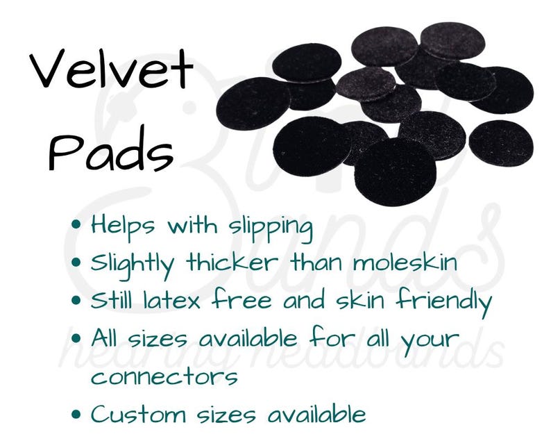 Moleskin and Velvet Pads Latex Free Adhesive Backed image 5