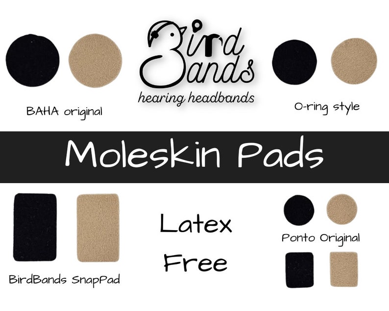 Moleskin Pads Latex Free Adhesive Backed zdjęcie 1