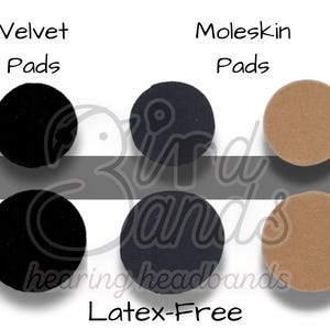 Moleskin and Velvet Pads Latex Free Adhesive Backed