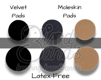 モレスキンとベルベットパッド ラテックスフリー 粘着剤付き