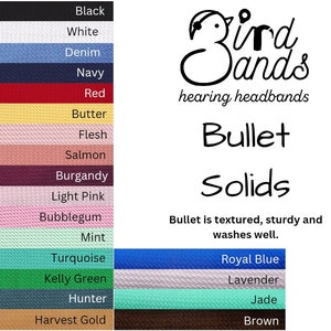 Bullet Solids - Hearing Headbands