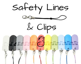 Safety Lines and Clips aka "Bird Beaks"