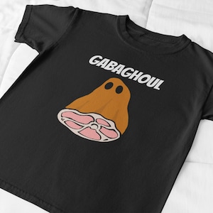 Funny Halloween Gabagool Shirt - Capicola New Jersey Foodie Gabaghoul