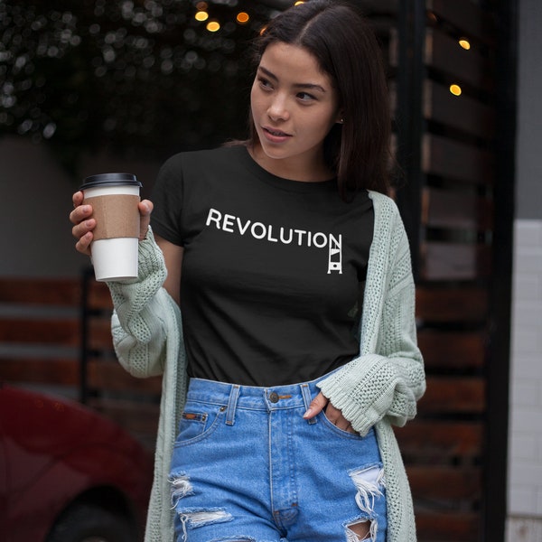 COLLARED LONG SLEEVE SHIRT TALKING ABOUT A REVOLUTION main image 1