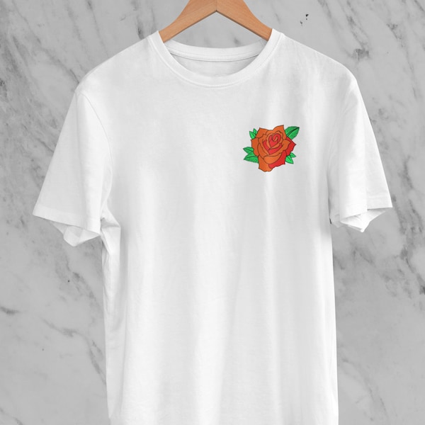 Democratic Socialist Rose Shirt - DSA Shirt - Political Socialist Shirt - Leftist Shirt - Unisex Jersey Short Sleeve Tee