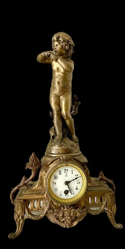 bronze cupid statue swinger clock Fucking Pics Hq