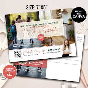Grundbesitz-Back to School-Postkarte Grundbesitz-Back to School-Postkarte Grundbesitzer-Postkarte - Canva