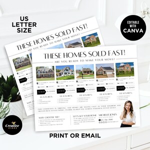 Marketing immobiliare, volantino per agenti immobiliari, volantino per agenti immobiliari, volantino per agenti immobiliari, cartolina immobiliare, marketing per agenti immobiliari, volantino per case vendute, Canva