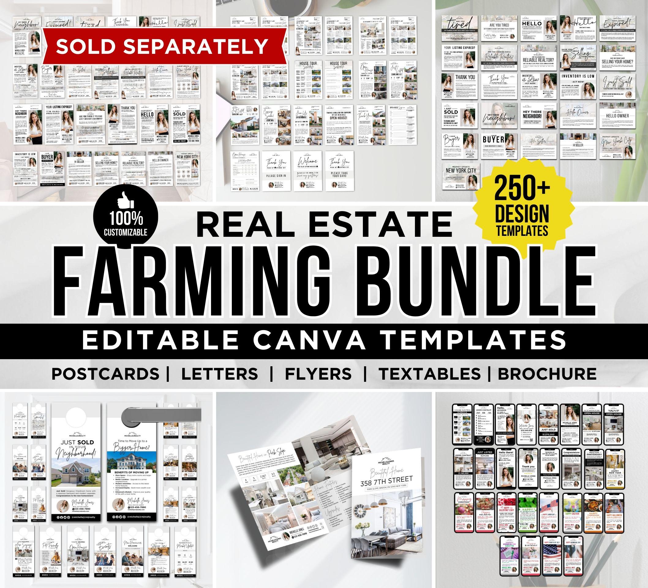 Red Realtor Real Estate Letterhead Bundle Red Realty Real Estate ...