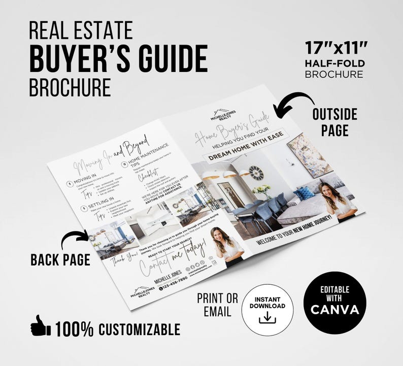 Home Buyer Brochure, Home Seller Brochure, Seller Guide Home Buyer ...