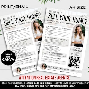 Flyer de Apresentação Imobiliária, Flyer Por Que Trabalhar Comigo, Flyer Conheça o Corretor, Flyer de Apresentação Imobiliária, Marketing Imobiliário Canva