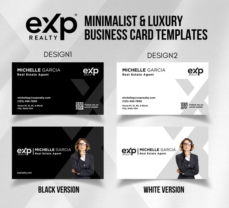 Minimalist Business Card with QR code, Luxury Business Card with QR Code, Minimalist Business Card, Minimalist Business Card Template Canva Minimalist Business Card with QR code, Luxury Business Card with QR Code, Minimalist Business Card, Minimalist
