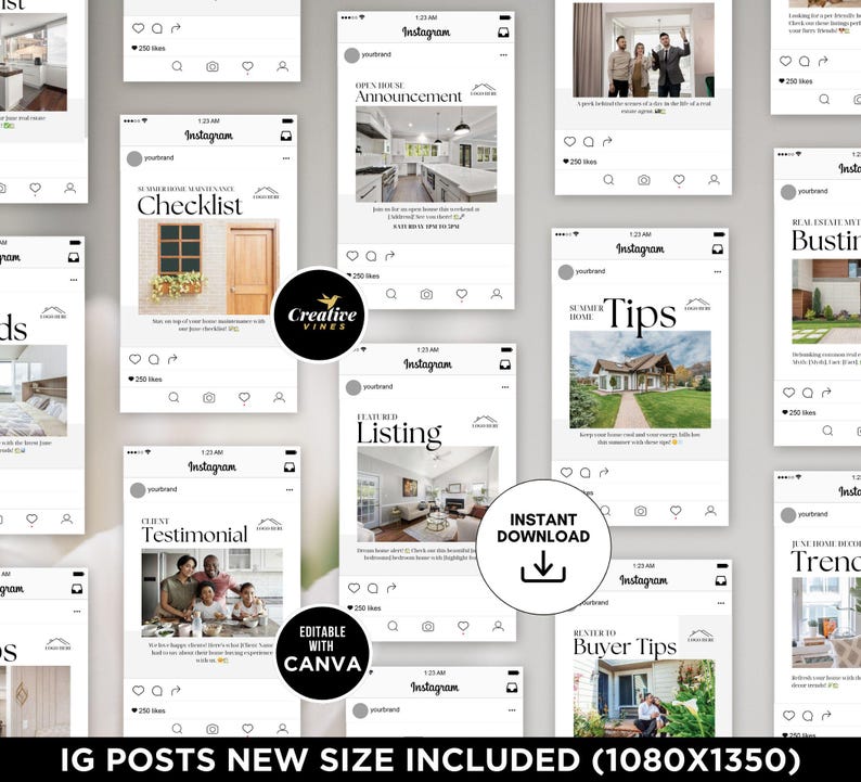 Luxury Real Estate June Instagram Posts With Captions and Hashtags ...