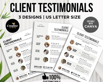 Real Estate Testimonial Flyer Realtor Testimonial Realtor Client Review Listing Presentation, Real Estate Testimonial, Real Estate Marketing